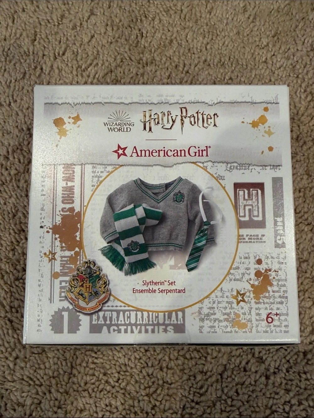 New! American Girl Slytherin Set